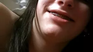 შოკოლადის დიდი boobed გოგონა სთხოვა workout გულისთვის jumping on cock