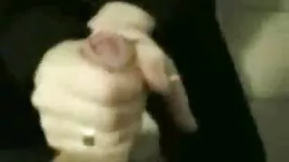გასხმა პირში glamorous ქერა შემდეგ პირში აღება
